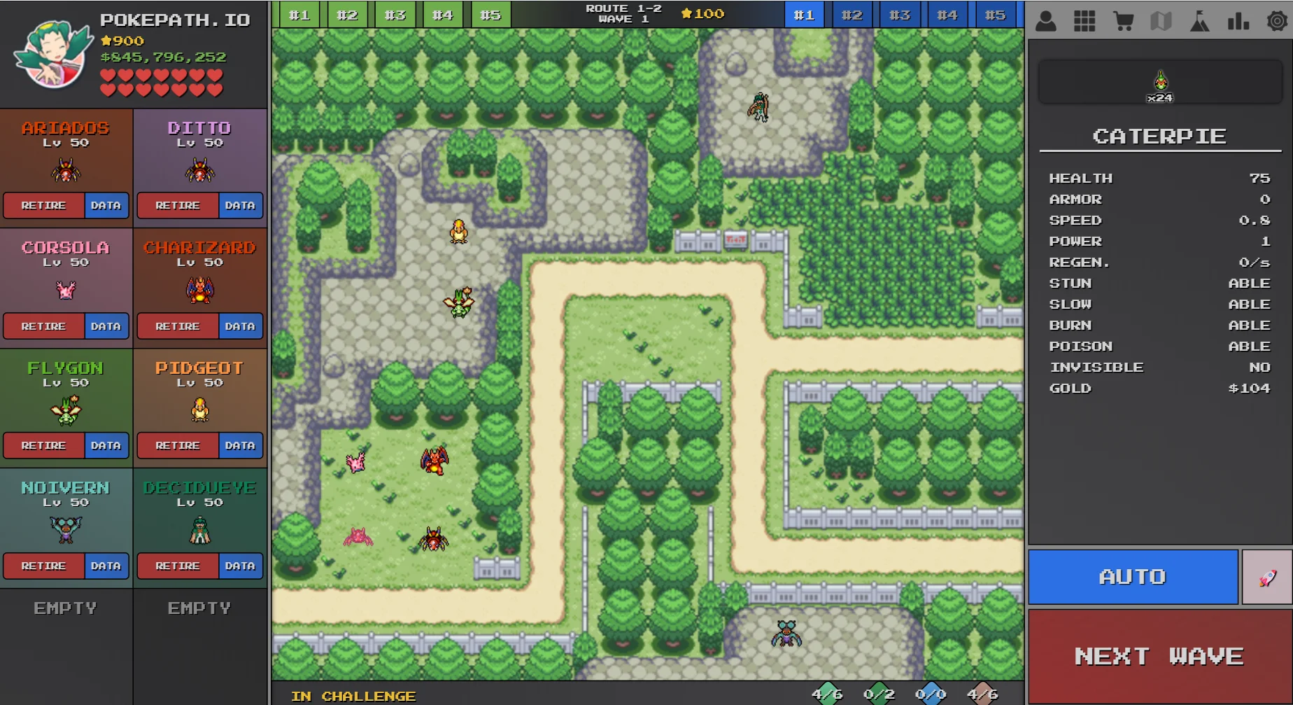 Challenge Mode Route 1-2 Before ZAPDOS